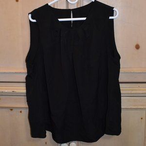 Black Sleeveless Silky The Jones Company Clothing